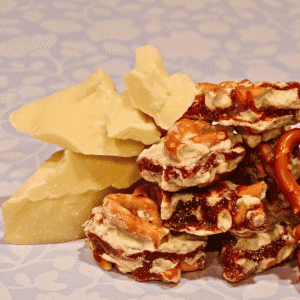 White Chocolate Pretzel English Toffee